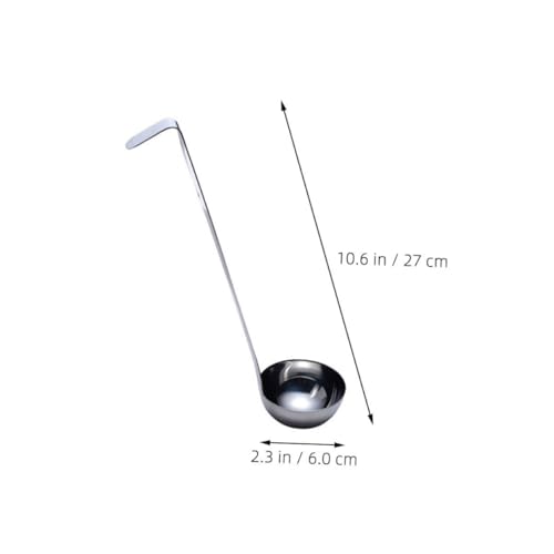 VERDANVERSE 3 Stück Edelstahl Suppenkellen mit Langem Ergonomischem Griff Glatte Oberfläche Vielseitige Servierlöffel für Suppen Soßen und Buffet Langlebig und Leicht zu Reinigen für VERDANVERSE 3 Stück Edelstahl Suppenkellen mit Langem Ergonomischem Griff Glatte Oberfläche Vielseitige Servierlöffel für Suppen Soßen und Buffet Langlebig und Leicht zu Reinigen für von VERDANVERSE