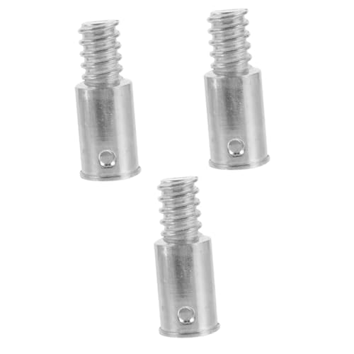 VERDANVERSE 3 Stück Metall Gewindeadapter für Besenstiel Robust Rostfrei American Style Gewindeende Kompatibel mit Holzstielen und Teleskopstangen Langlebiger Ersatz für Reinigungswerkzeuge VERDANVERSE 3 Stück Metall Gewindeadapter für Besenstiel Robust Rostfrei American Style Gewindeende Kompatibel mit Holzstielen und Teleskopstangen Langlebiger Ersatz für Reinigungswerkzeuge von VERDANVERSE