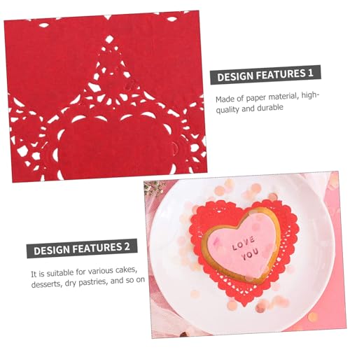 VERDANVERSE 300 Blatt Mini Herz Papierdeckchen Lebensmittelecht Ölabsorbierend Dekorative Tischsets und Untersetzer Weiß Rot Rosa Geeignet für Party Hochzeit Geburtstag DIY Dekoration VERDANVERSE 300 Blatt Mini Herz Papierdeckchen Lebensmittelecht Ölabsorbierend Dekorative Tischsets und Untersetzer Weiß Rot Rosa Geeignet für Party Hochzeit Geburtstag DIY Dekoration von VERDANVERSE