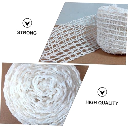 VERDANVERSE 4 Rollen Elastisches Fleischnetz aus Natürlicher Baumwolle Hitzebeständig zum Binden von Wurst Rollbraten und Fleisch für Küche und Kochen VERDANVERSE 4 Rollen Elastisches Fleischnetz aus Natürlicher Baumwolle Hitzebeständig zum Binden von Wurst Rollbraten und Fleisch für Küche und Kochen von VERDANVERSE