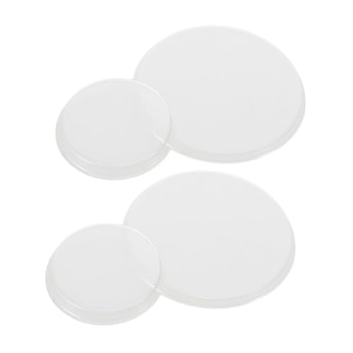 VERDANVERSE 4 Stück Membran Ersatzteile mit Frequenzmodulation Leicht und Hygienisch Passend für Pädiatrische und Erwachsene Hörgeräte Weiß Präzise Klangqualität für Medizinische Anwendung von VERDANVERSE