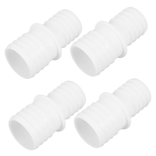 VERDANVERSE 4 Stück Teiliges Ablaufschlauch Adapter Universeller Waschmaschinen Ablaufschlauch Verbinder Langlebiger Rohrverbinder für Waschmaschine und Geschirrspüler Einfache Installation von VERDANVERSE