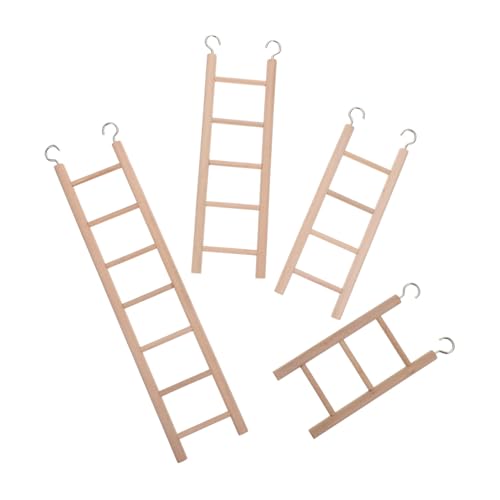 VERDANVERSE 4 Stück Teiliges Vogel kletterspielzeug aus Natürlichem Holz Papageienleiter für Wellensittiche und Kleine Vögel Robuste Vogelleiter als Kletter Spielplatz Geeignet für VERDANVERSE 4 Stück Teiliges Vogel kletterspielzeug aus Natürlichem Holz Papageienleiter für Wellensittiche und Kleine Vögel Robuste Vogelleiter als Kletter Spielplatz Geeignet für von VERDANVERSE