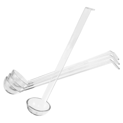 VERDANVERSE 4 Stücke Teiliges Transparente Kleine Schöpfkelle mit Langem Griff Hitzebeständig für Vakuum-tiefkühlküche zum Servieren von Saucen Dressings Fruchtsäften bei Cocktailpartys und VERDANVERSE 4 Stücke Teiliges Transparente Kleine Schöpfkelle mit Langem Griff Hitzebeständig für Vakuum-tiefkühlküche zum Servieren von Saucen Dressings Fruchtsäften bei Cocktailpartys und von VERDANVERSE