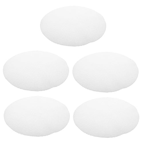 VERDANVERSE 5 Stück Teiliges Wiederverwendbare Dampfgarer Matte Runde Antihaftbeschichtete Dampfmatte für Dim Sum und Gedämpfte Brötchen Hitzebeständig Leicht zu Reinigen VERDANVERSE 5 Stück Teiliges Wiederverwendbare Dampfgarer Matte Runde Antihaftbeschichtete Dampfmatte für Dim Sum und Gedämpfte Brötchen Hitzebeständig Leicht zu Reinigen von VERDANVERSE