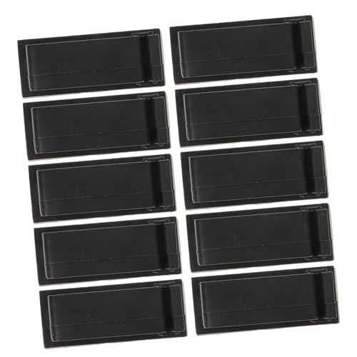 VERDANVERSE 50 Stück Kabelclips zur Kabelführung Robuste Kabelhalter mit Hoher Klebkraft für Schreibtisch Auto und Verlängerungskabel Einfache Befestigung und Flexibles Kabelmanagement von VERDANVERSE