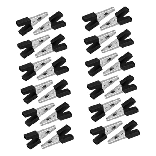 VERDANVERSE 50 Stück Vogelkäfig Türclips aus Stabilem Eisen Federbelastete Klemmen mit Ausbruchschutz für Wellensittiche Papageien und Kleine Haustiere Vielseitige Verschlussclips für von VERDANVERSE