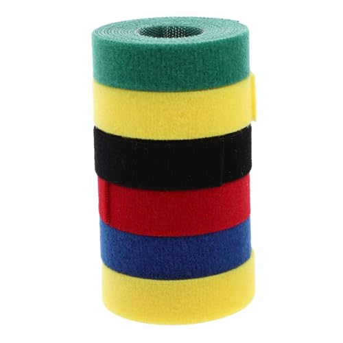 VERDANVERSE 6 Rollen Wiederverwendbare Kabelklettbänder Verstellbar Kabelbinder Gurtband für Kabelmanagement Büro und Zuhause Umweltfreundlich Zuschneidbar VERDANVERSE 6 Rollen Wiederverwendbare Kabelklettbänder Verstellbar Kabelbinder Gurtband für Kabelmanagement Büro und Zuhause Umweltfreundlich Zuschneidbar von VERDANVERSE