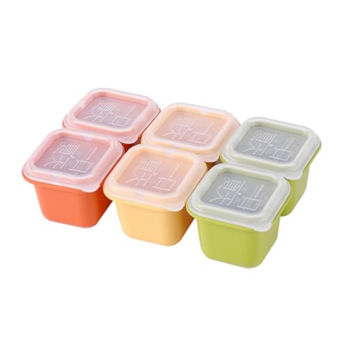 VERDANVERSE 6 Stück Teiliges Buntes Eiswürfelformen Deckel Einzeln Stapelbare Eiswürfelschalen aus Geruchsneutralem Langlebigem Material Platzsparend für Gefrierfach für Erfrischende VERDANVERSE 6 Stück Teiliges Buntes Eiswürfelformen Deckel Einzeln Stapelbare Eiswürfelschalen aus Geruchsneutralem Langlebigem Material Platzsparend für Gefrierfach für Erfrischende von VERDANVERSE