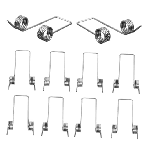VERDANVERSE 6 Stück Torsionsfedern für Klappdeckel Mülleimer Ersatzfedern für Mülltonnen Einfache Installation ohne Werkzeug Kompatibilität für Verschiedene Modelle VERDANVERSE 6 Stück Torsionsfedern für Klappdeckel Mülleimer Ersatzfedern für Mülltonnen Einfache Installation ohne Werkzeug Kompatibilität für Verschiedene Modelle von VERDANVERSE
