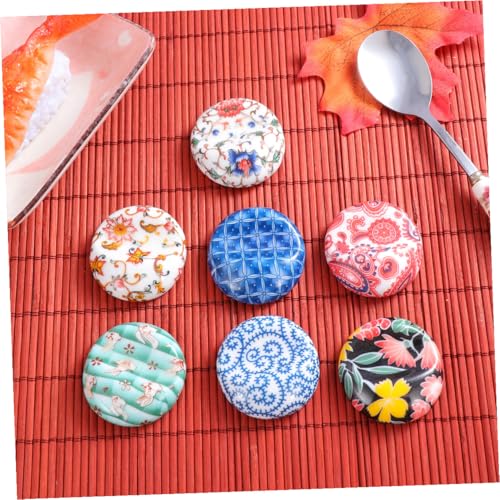 VERDANVERSE 7 Stück Teiliges Keramische Essstäbchenhalter Japanischer Stil mit Muster Kreativer Essstäbchen Löffelhalter Dekorativer Besteckständer für Zuhause und Restaurant VERDANVERSE 7 Stück Teiliges Keramische Essstäbchenhalter Japanischer Stil mit Muster Kreativer Essstäbchen Löffelhalter Dekorativer Besteckständer für Zuhause und Restaurant von VERDANVERSE