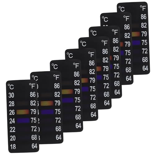 VERDANVERSE 8 Stück Teiliges Wiederverwendbare Selbstklebende Fermentationsthermometer Aufkleber Temperaturmessung für Mason gläser Heimbrauerei und Weinbereitung VERDANVERSE 8 Stück Teiliges Wiederverwendbare Selbstklebende Fermentationsthermometer Aufkleber Temperaturmessung für Mason gläser Heimbrauerei und Weinbereitung von VERDANVERSE