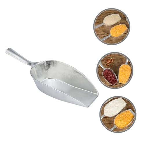 VERDANVERSE Aluminium schaufel Dickes Aluminiumlegierung Material Küchen getreideschaufel Eis Süßigkeitsschaufel für Haushalt Bar Restaurant Vielseitig Einsetzbar Leicht und von VERDANVERSE