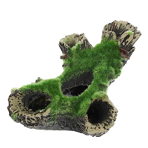 VERDANVERSE Aquarium Ornament Baumhöhle mit Moos Resin Versteck und Spielhöhle für Fische Aquarium Deko Landschaft Stressabbau und Naturnahe Gestaltung für Fischbecken VERDANVERSE Aquarium Ornament Baumhöhle mit Moos Resin Versteck und Spielhöhle für Fische Aquarium Deko Landschaft Stressabbau und Naturnahe Gestaltung für Fischbecken von VERDANVERSE