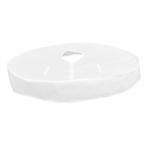 VERDANVERSE Badewannendeckel Poolabdeckungsschutz Badewanneneinlage -abdeckkappe Spa-Abdeckung Runde Whirlpoolabdeckung -Abdeckung Spa-abdeckkappe Badetasche Beige PVC von VERDANVERSE