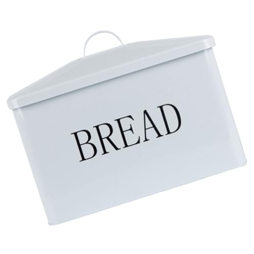 VERDANVERSE Brotkasten aus Metall mit Luftdichtem Verschluss Großer Multifunktionaler Küchen aufbewahrungsbehälter für Brot Snacks und Haushaltsgegenstände Stilvoller Kratzfester Organizer von VERDANVERSE