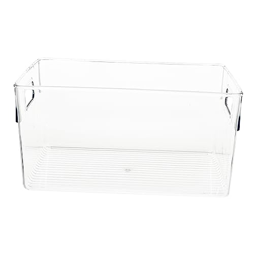 VERDANVERSE Bücherkiste Stapelbar Veranstalter Transparent Klein Behälter Klares Regal Aufbewahrungsboxen Für Zu Hause Buchspeicher Buch-organizer-container Buch Container Plastik von VERDANVERSE