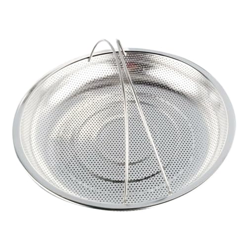 VERDANVERSE Dampfkorb Gemüse Dampfeinsatz für Kochtöpfe Perforiertes Design Leicht zu Reinigen zum Dämpfen Kochen und Waschen von Gemüse mit Stabilem Griff von VERDANVERSE
