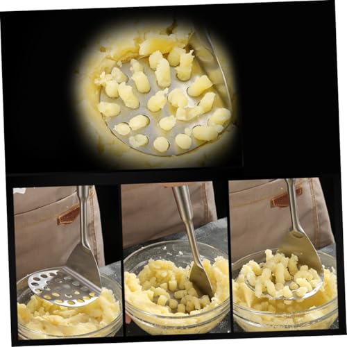VERDANVERSE Edelstahl Kartoffelstampfer Hochleistungs Gemüsestampfer Kartoffelpüree Maker Kreatives Küchenwerkzeug für Obst und Gemüse Tragbar für Camping und Picknick Sicher und Robust VERDANVERSE Edelstahl Kartoffelstampfer Hochleistungs Gemüsestampfer Kartoffelpüree Maker Kreatives Küchenwerkzeug für Obst und Gemüse Tragbar für Camping und Picknick Sicher und Robust von VERDANVERSE