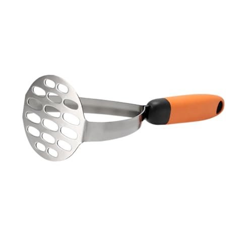 VERDANVERSE Edelstahl Kartoffelstampfer mit Robustem Presskopf Manueller Kartoffelstampfer für Schnelles Pürieren Tragbarer Gemüsestampfer in Orange Komfortabel und Einfach zu Bedienen VERDANVERSE Edelstahl Kartoffelstampfer mit Robustem Presskopf Manueller Kartoffelstampfer für Schnelles Pürieren Tragbarer Gemüsestampfer in Orange Komfortabel und Einfach zu Bedienen von VERDANVERSE