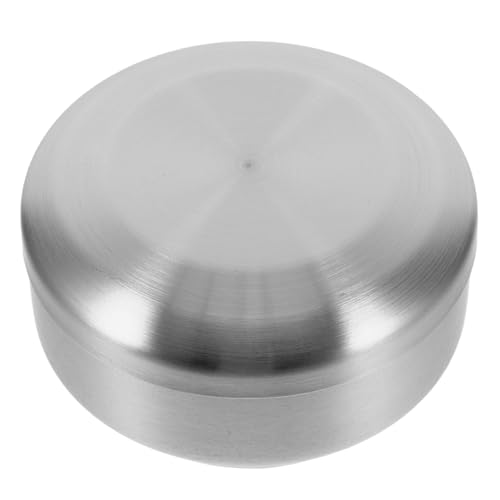 VERDANVERSE Edelstahl Rasierschale mit Deckel Langlebige Metal Shaving Bowl für Herren Schützt Rasierseife Stilvolles Badezimmer accessoire Wiederverwendbar Silberfarben VERDANVERSE Edelstahl Rasierschale mit Deckel Langlebige Metal Shaving Bowl für Herren Schützt Rasierseife Stilvolles Badezimmer accessoire Wiederverwendbar Silberfarben von VERDANVERSE