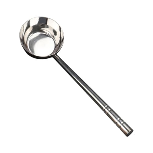 VERDANVERSE Edelstahl Schöpfkelle mit Langem Griff Flacher Boden Große Kapazität Rostfrei Multifunktionaler Wasserschöpfer für Küche und Suppen Komfortabel Poliert Langlebiges Küchenutensil VERDANVERSE Edelstahl Schöpfkelle mit Langem Griff Flacher Boden Große Kapazität Rostfrei Multifunktionaler Wasserschöpfer für Küche und Suppen Komfortabel Poliert Langlebiges Küchenutensil von VERDANVERSE