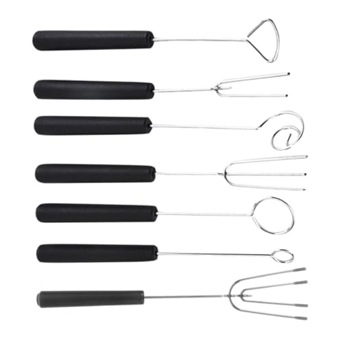VERDANVERSE Edelstahl Schokoladen-dip-set mit Ergonomischen Gabeln und Löffel Langlebiges DIY Backzubehör für Pralinen Desserts und Candy Crafting für Hobbybäcker und Profis von VERDANVERSE