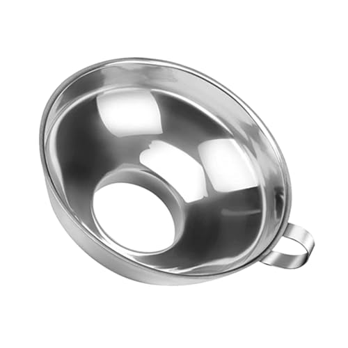 VERDANVERSE Edelstahl Trichter mit Großer Öffnung Breiter Ausguss Dicker Metalltrichter für Marmeladengläser Vielseitiger Einfülltrichter für Öl Saft Milch Einfach zu Reinigen Langlebig und VERDANVERSE Edelstahl Trichter mit Großer Öffnung Breiter Ausguss Dicker Metalltrichter für Marmeladengläser Vielseitiger Einfülltrichter für Öl Saft Milch Einfach zu Reinigen Langlebig und von VERDANVERSE