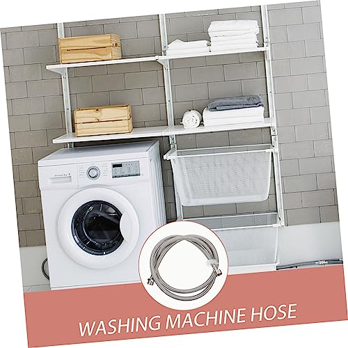 VERDANVERSE Edelstahl Waschmaschinen Verlängerungsschlauch Flexibel Knickfest Innen und Außengewinde Wasserfester Anschluss für Waschmaschine und Geschirrspüler Langlebiger Epdm Schlauch VERDANVERSE Edelstahl Waschmaschinen Verlängerungsschlauch Flexibel Knickfest Innen und Außengewinde Wasserfester Anschluss für Waschmaschine und Geschirrspüler Langlebiger Epdm Schlauch von VERDANVERSE