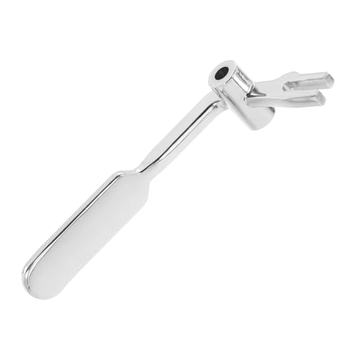 VERDANVERSE Ersatzgriff für Eismaschine Ergonomischer Vielseitig Kompatibler Handgriff Einfach zu Montieren Langlebiges Zubehör für Verschiedene Modelle Silberfarbene Ice Maker Ersatzteile von VERDANVERSE