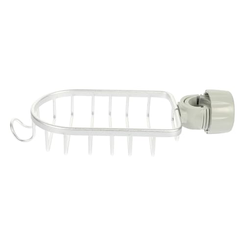 VERDANVERSE Faucet Ablageshelf aus Aluminium und Abs Schwammhalter mit Haken Platzsparend und Rostfrei Praktischer Organizer für Küchenspüle Bad und Waschbecken Modernes Design Einfach zu VERDANVERSE Faucet Ablageshelf aus Aluminium und Abs Schwammhalter mit Haken Platzsparend und Rostfrei Praktischer Organizer für Küchenspüle Bad und Waschbecken Modernes Design Einfach zu von VERDANVERSE