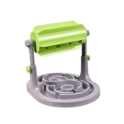 VERDANVERSE Futtermittelspender Kunststoff Slow Feeder Futterausgabe mit Rollendesign für Hunde Trainingsspielzeug zur Fresskontrolle und Snackschutz Langlebiges Sicheres Grünes VERDANVERSE Futtermittelspender Kunststoff Slow Feeder Futterausgabe mit Rollendesign für Hunde Trainingsspielzeug zur Fresskontrolle und Snackschutz Langlebiges Sicheres Grünes von VERDANVERSE