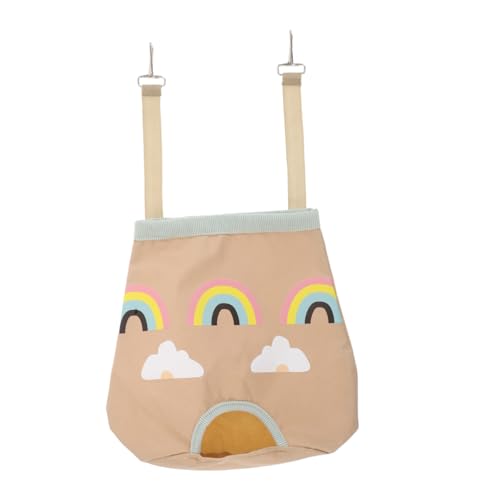 VERDANVERSE Hängender Kaninchen-heufutterbeutel für Meerschweinchen und Hamster Platzsparender Futterhalter aus Strapazierfähigem mit Belüftetem Design für Kleine Haustiere VERDANVERSE Hängender Kaninchen-heufutterbeutel für Meerschweinchen und Hamster Platzsparender Futterhalter aus Strapazierfähigem mit Belüftetem Design für Kleine Haustiere von VERDANVERSE