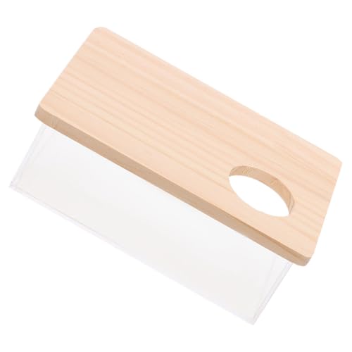 VERDANVERSE Hamster Sandbad Box Mittelgroß mit Glatten Kanten Hygienischer Sandbadbehälter für Hamster Meerschweinchen Chinchilla Transparentes Gehäuse Perfektes Zubehör für Kleine Haustiere von VERDANVERSE