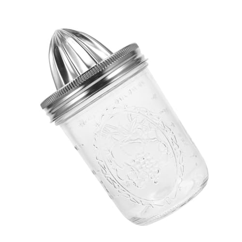 VERDANVERSE Handlicher Manueller Zitruspresse Saftbehälter Ergonomisch Leichter Fruchtsaftspender für Küche Bar Camping und Haushalt von VERDANVERSE