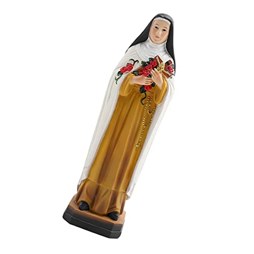 VERDANVERSE Harzfigur Blumen Haltende Nonne Statue Detailreiche Katholische Kirchen Dekoration Langlebiges Kunsthandwerk für Innenraum Religiöse Tischdeko Einzigartiges VERDANVERSE Harzfigur Blumen Haltende Nonne Statue Detailreiche Katholische Kirchen Dekoration Langlebiges Kunsthandwerk für Innenraum Religiöse Tischdeko Einzigartiges von VERDANVERSE