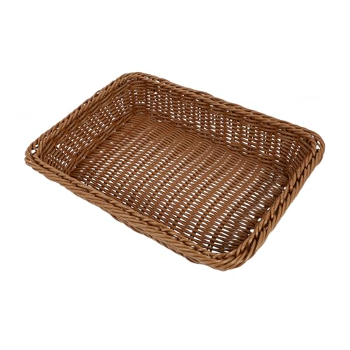 VERDANVERSE Haushalts Aufbewahrungskorb aus Robustem Handgeflochtenes Design Großer Brotkorb und Obstkorb für Küche und Esszimmer Vielseitig für Snacks und Kleinigkeiten Hellbraun VERDANVERSE Haushalts Aufbewahrungskorb aus Robustem Handgeflochtenes Design Großer Brotkorb und Obstkorb für Küche und Esszimmer Vielseitig für Snacks und Kleinigkeiten Hellbraun von VERDANVERSE