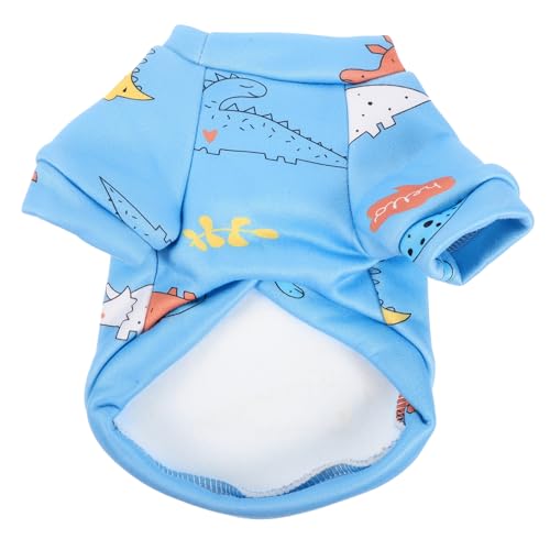 VERDANVERSE Haustierkleidung Hund Outfits klein Kleidung für Haustiere süßes Katzenkleid Plaid Cartoon-Haustierkostüm Winddichte Welpenkleidung Bequeme Welpenkleidung Polyester von VERDANVERSE