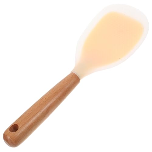VERDANVERSE Hitzebeständiger Silikon Reislöffel mit Rutschfestem Griff Leichter Haushaltsreis schöpflöffel für Schonendes Servieren mit Aufhängeloch für Küchen und Reiskocher Farbe Orange VERDANVERSE Hitzebeständiger Silikon Reislöffel mit Rutschfestem Griff Leichter Haushaltsreis schöpflöffel für Schonendes Servieren mit Aufhängeloch für Küchen und Reiskocher Farbe Orange von VERDANVERSE