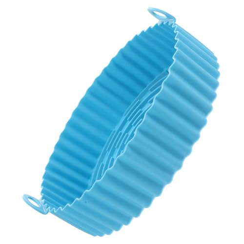 VERDANVERSE Hochtemperaturbeständiger Silikonbackmatte für Heißluftfritteuse Wiederverwendbarer Antihaftbeschichteter Airfryer Einsatz Rutschfeste Backformunterlage Leicht zu Reinigen Bpa von VERDANVERSE