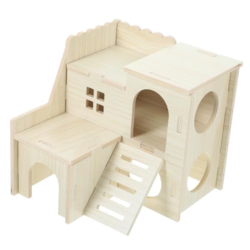 VERDANVERSE Holz hamsterhaus aus Natürlichem Verschleißfestem Material Komfortables Versteck und Schlafplatz für Hamster Zwerghamster Igel und Kleine Nagetiere Privates Kleintier Wohnzimmer VERDANVERSE Holz hamsterhaus aus Natürlichem Verschleißfestem Material Komfortables Versteck und Schlafplatz für Hamster Zwerghamster Igel und Kleine Nagetiere Privates Kleintier Wohnzimmer von VERDANVERSE