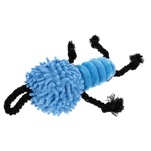 VERDANVERSE Hundezerrspielzeug mit Quietschfunktion Robustes Zugseilspielzeug für Welpen und Kleine bis Große Hunde Interaktives Trainingsspielzeug zur Zahnpflege und Aktivitätsförderung Blau VERDANVERSE Hundezerrspielzeug mit Quietschfunktion Robustes Zugseilspielzeug für Welpen und Kleine bis Große Hunde Interaktives Trainingsspielzeug zur Zahnpflege und Aktivitätsförderung Blau von VERDANVERSE