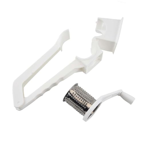 VERDANVERSE Käsehobel Multifunktionaler Handrotationsreibe Käsehobel Kompakt Leicht für Hartkäse Schokolade Nüsse Gemüse Küchenhelfer für Zuhause Restaurant von VERDANVERSE