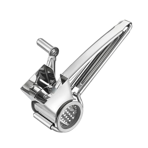 VERDANVERSE Käsereibe mit Handkurbel Rostfrei Manuelle Kurbelreibe für Hartkäse Schokolade Knoblauch Langlebig Spülmaschinengeeignet Sicher und Geruchlos für Vielseitige Küchenanwendung VERDANVERSE Käsereibe mit Handkurbel Rostfrei Manuelle Kurbelreibe für Hartkäse Schokolade Knoblauch Langlebig Spülmaschinengeeignet Sicher und Geruchlos für Vielseitige Küchenanwendung von VERDANVERSE