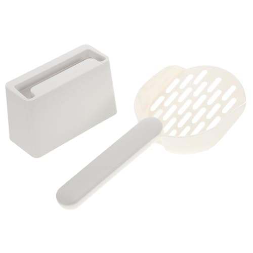 VERDANVERSE Katze Katzenstreuschaufel mit Halter Langlebig Leichter Abs Praktische Reinigungsschaufel für Katzenstreu Geeignet für Kleine bis Große Katzentoiletten Teiliges Weiß VERDANVERSE Katze Katzenstreuschaufel mit Halter Langlebig Leichter Abs Praktische Reinigungsschaufel für Katzenstreu Geeignet für Kleine bis Große Katzentoiletten Teiliges Weiß von VERDANVERSE