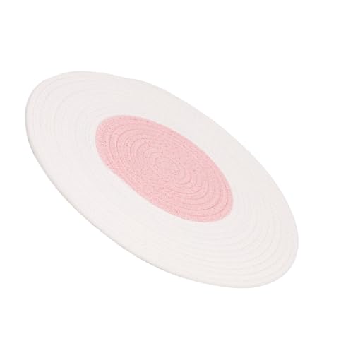 VERDANVERSE Katzen Kratzmatte aus Natürlicher Baumwolle Doppelseitig als Kratzbrett und Schlafmatte Weiche Langlebige Katzenunterlage in Rosa weiß für Effektives Krallenwetzen und Komfort VERDANVERSE Katzen Kratzmatte aus Natürlicher Baumwolle Doppelseitig als Kratzbrett und Schlafmatte Weiche Langlebige Katzenunterlage in Rosa weiß für Effektives Krallenwetzen und Komfort von VERDANVERSE