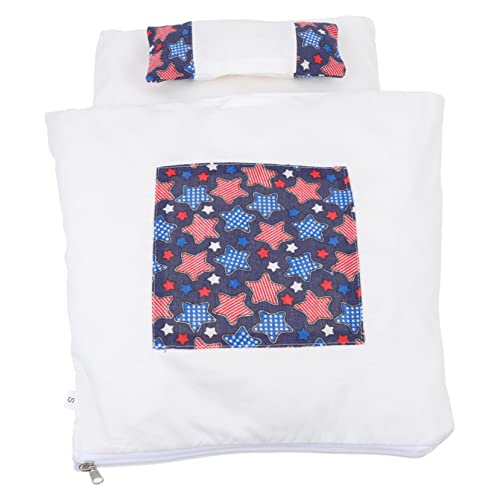 VERDANVERSE Katzen Schlafsack Abnehmbarer und Waschbarer Katzen Schlafplatz Gemütliches Katzenhaus aus Softmaterial für Kätzchen und Kleine Haustiere Dunkelblau mit Sternen VERDANVERSE Katzen Schlafsack Abnehmbarer und Waschbarer Katzen Schlafplatz Gemütliches Katzenhaus aus Softmaterial für Kätzchen und Kleine Haustiere Dunkelblau mit Sternen von VERDANVERSE