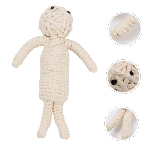 VERDANVERSE Kauspielzeug für Hunde Baumwollseil Geflochtene Haustier Zahnpflege Langlebig und Sicher für Kleine Welpen und Kauspielbedarf von VERDANVERSE