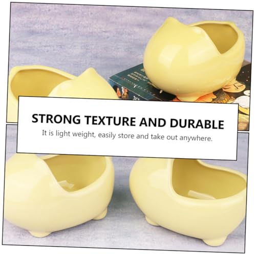 VERDANVERSE Keramik Hamster Badewanne Haustier Kühlhaus Nest Leicht Gelb Glasiert rutschfest Einfach zu Reinigen für Kleintiere Tragbar und Platzsparend für Hamster und Kleine Haustiere VERDANVERSE Keramik Hamster Badewanne Haustier Kühlhaus Nest Leicht Gelb Glasiert rutschfest Einfach zu Reinigen für Kleintiere Tragbar und Platzsparend für Hamster und Kleine Haustiere von VERDANVERSE