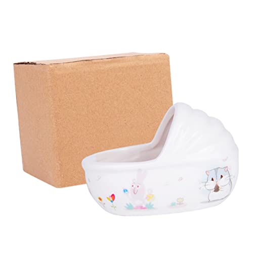 VERDANVERSE Keramik Hamster Badewanne Kreatives Haustier Badebecken Niedliches Design Sicherer Hamster Duschbehälter Effektives Reinigungswerkzeug für Kleine Kleintiere Zufällige Farbe VERDANVERSE Keramik Hamster Badewanne Kreatives Haustier Badebecken Niedliches Design Sicherer Hamster Duschbehälter Effektives Reinigungswerkzeug für Kleine Kleintiere Zufällige Farbe von VERDANVERSE